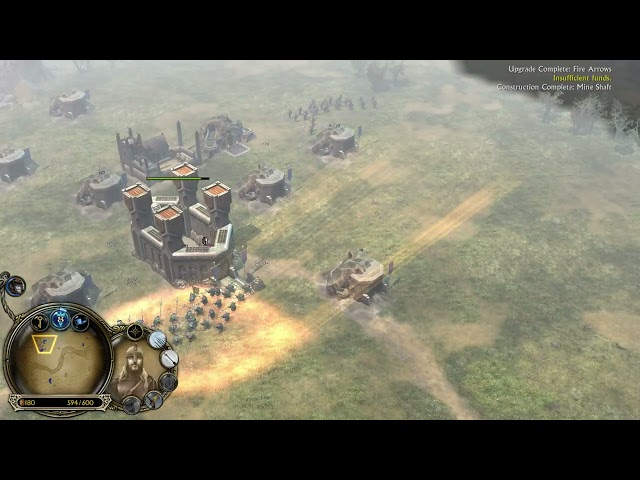 The Battle for Middle-Earth II The Rise of the Witch-king:#104 Fords of Isen : 1vs1 (BRUTAL)