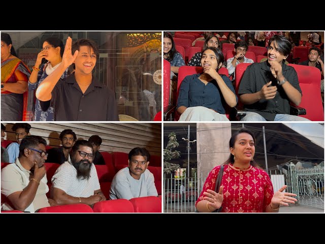 Thala Movie Team Watching Movie At Saptagiri Theatre | Rajashekar | Raagin Raj | Ester Noronha