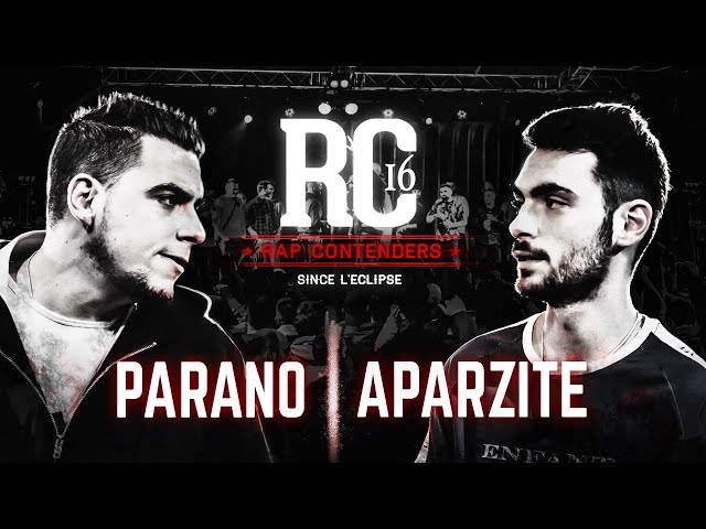 Rap Contenders 16 : Parano VS Aparzite