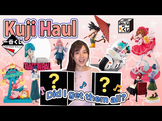 Unboxing Super Cute Ichiban Kuji Figures from Japan🇯🇵 Anime Haul🛍