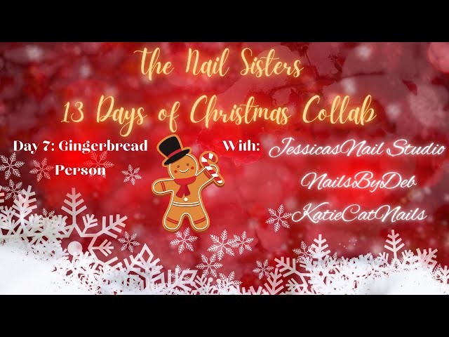 13 Days of Christmas Nail Sister Collab w/ @Jessicasnailstudio and @katiecatnails Day 7