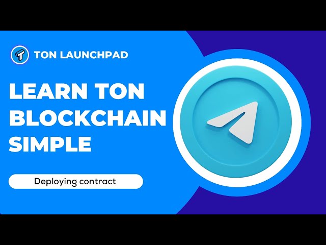 deploying smart contract on ton blockchain #tonlaunchpad #telegram #tonblockchain