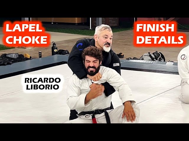 How to Finish Collar / Lapel Chokes | Ricardo Liborio