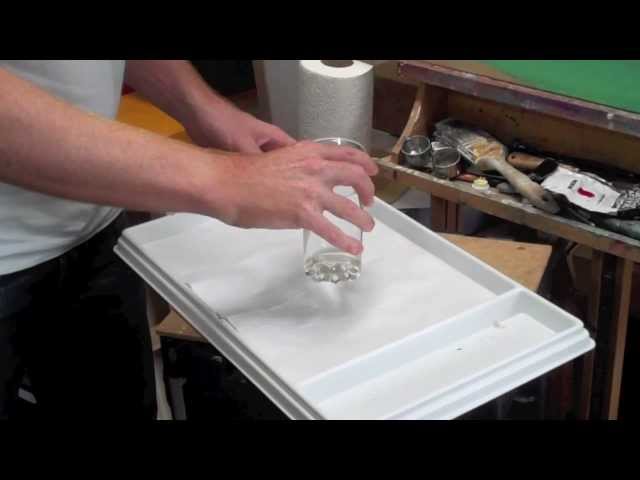 Acrylic Painting Lessons: setting up an acrylic stay-wet palette