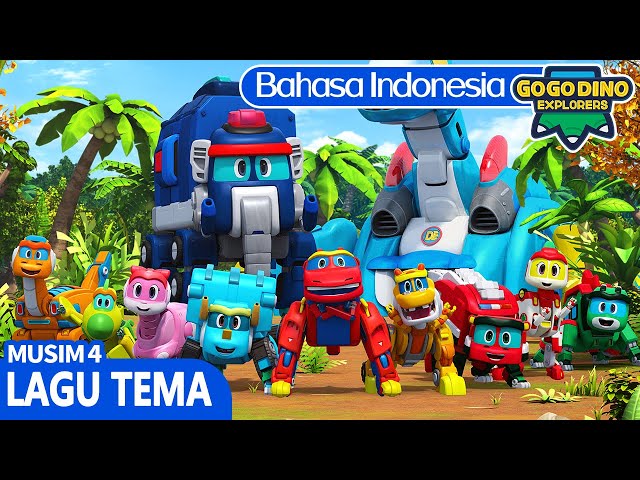 【GOGODINO EXPLORERS II】Lagu Tema Pembuka🎶| Lagu Anak | Kartun Anak | Trailer | Musim 4 | Indonesia