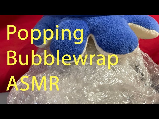 Trying ASMR In Uruguay - Popping Bubble Wrap