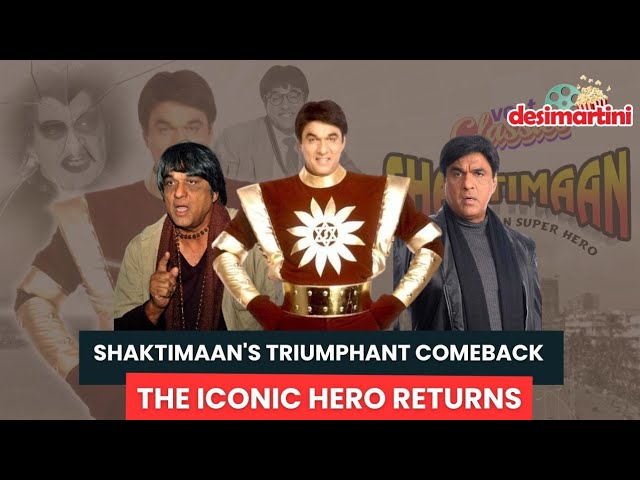 Shaktimaan Returns! Mukesh Khanna’s Duty to Inspire the Lost Generation | Iconic Hero Revival