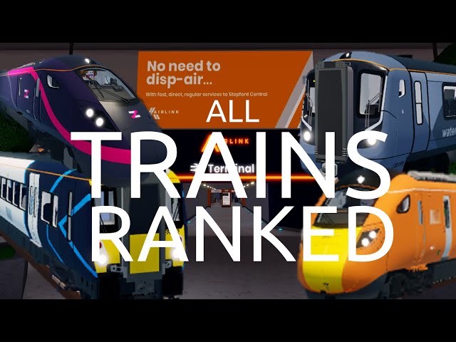 EVERY Train in SCR, RANKED