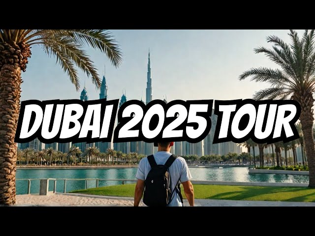 2025 Dubai City Walking Tour [4K] Virtual Walking Tour, UAE 🇦🇪