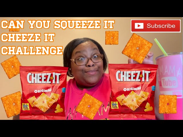 CAN YOU SQUEEZE IT CHEEZE IT CHALLENGE |BY @explorewiththewagners6295 |FOOD CHALLENGE