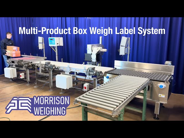 Automated Weigh Label Line - Multi Product