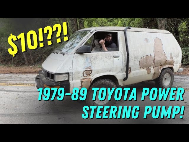 1979-89 Toyota Power Steering Pump Rebuild!?