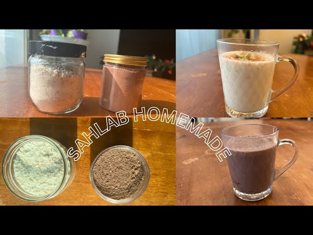 Sahlab/ salep | Arabic dessert drink| homemade powder | official winter drink of middle east