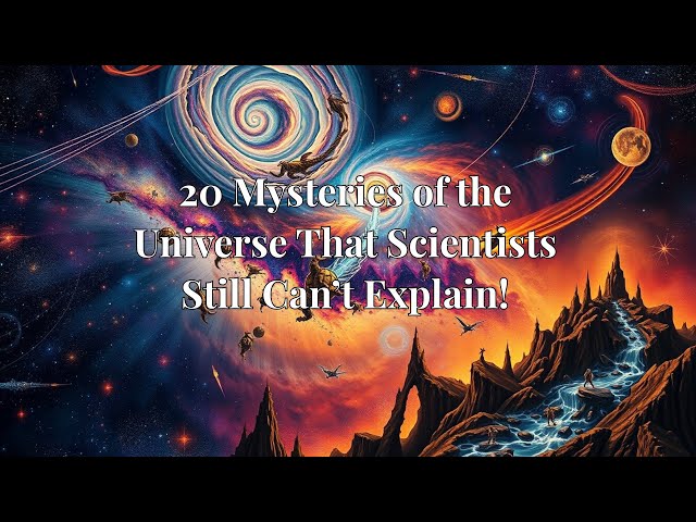 20 Mysteries of the Universe That Scientists Still Can't Explain!