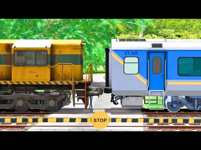 WDS6AD SHUNTING SHATABDI EXPRESS TRAIN | BUMPY RAILROAD | Train Simulator | Railworks | NTG GAMING