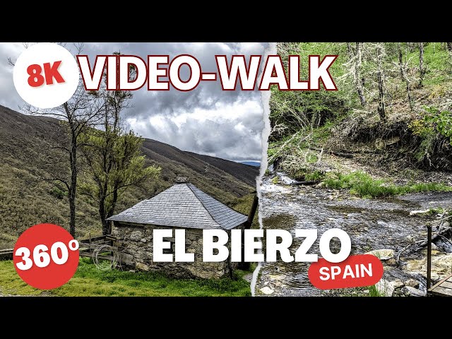 Explore the Bubín Valley in El Bierzo in 360º | 8K Ultra HD Video for Virtual Reality | Nature Walk