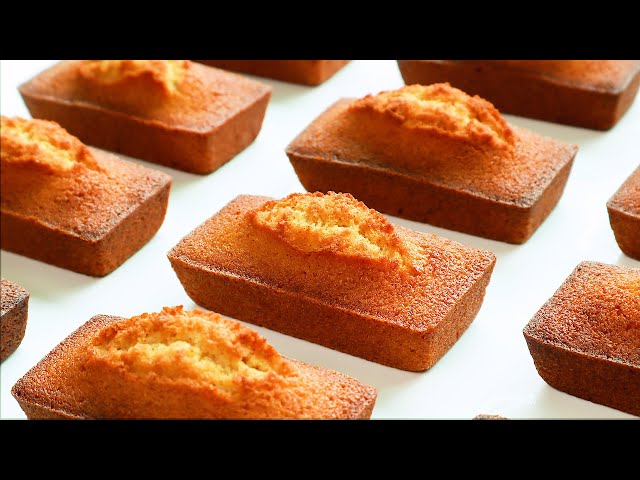 🙋‍♀️ Tips to make a voluminous financier! To compare the difference with and without baking powder