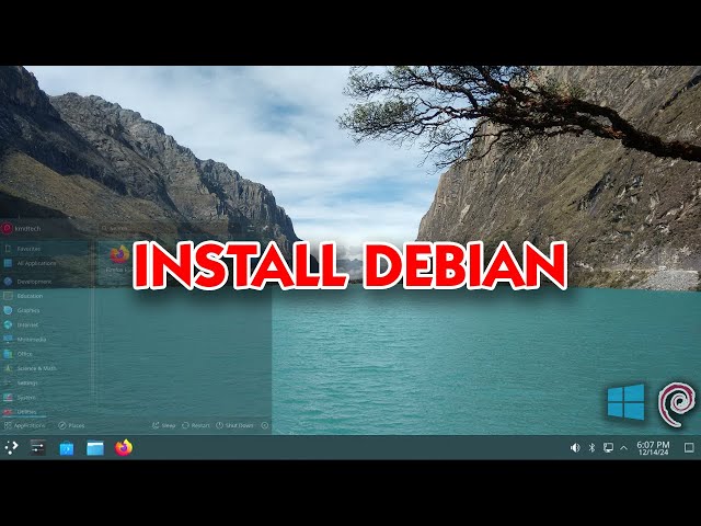 How To Install Debian | Dual Boot Windows (No USB Needed!)