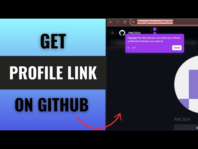 HOW TO GET GITHUB PROFILE LINK!