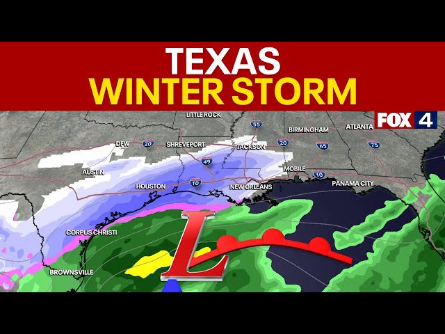 Dallas Weather: Latest Snowfall Forecast