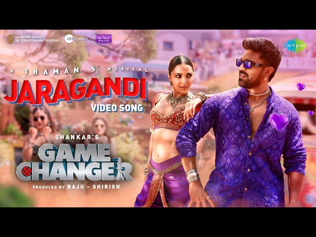 Jaragandi - Video Song | Game Changer (Tamil) | Ram Charan | Kiara Advani | Shankar | Thaman S