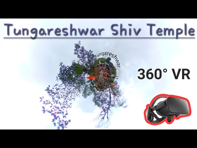 Tungareshware Temple📿 & Trek🏞️ in Monsoon 🌧️ Shraavan-Sawan maas (month), August 2023 in 360 VR