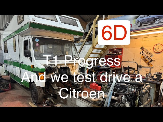 Engine conversion progress and I test drive a Citroën!!!