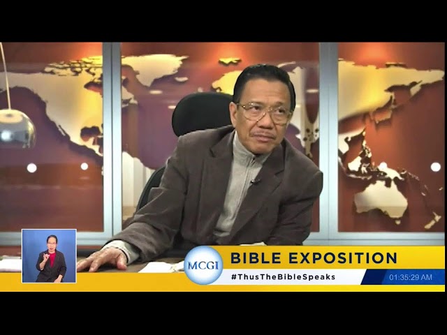 ANG DATING DAAN BIBLE EXPOSITION | BROTHER ELI SORIANO | THE GOOD NEWS