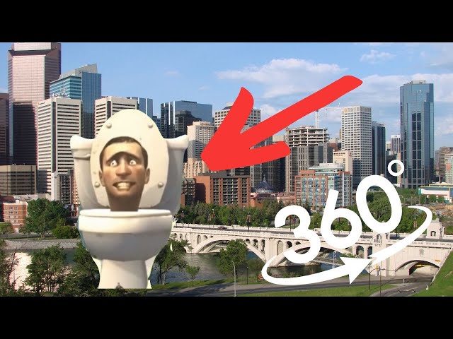 Skibidi Toilet vs Annoying Orange vs Toilet Epic VR 360º Game 1