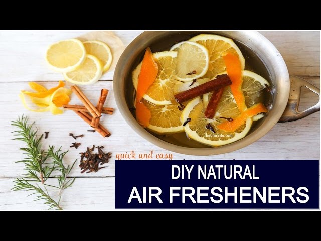 How To Make Easy Homemade Natural Air Fresheners (That Really Work) ?????