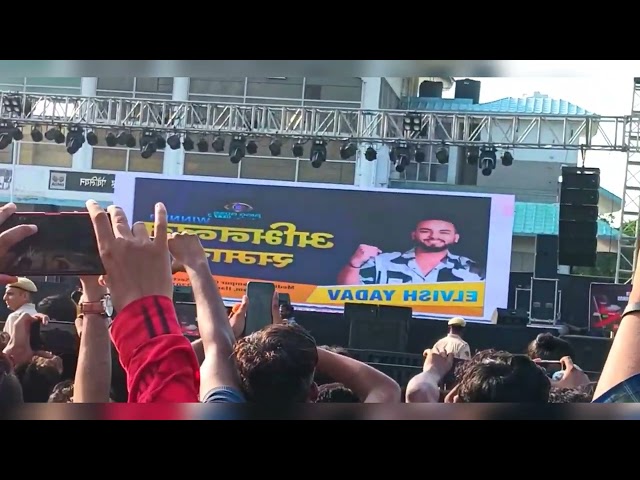 Elvish Yadav meetup live in Gurugram|  Tau Devi Lal stadium Gurgaon|#trending  @ElvishYadavVlogs