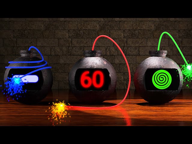 1 Minute Timer Bomb [3D TIMER - 3X] 💣