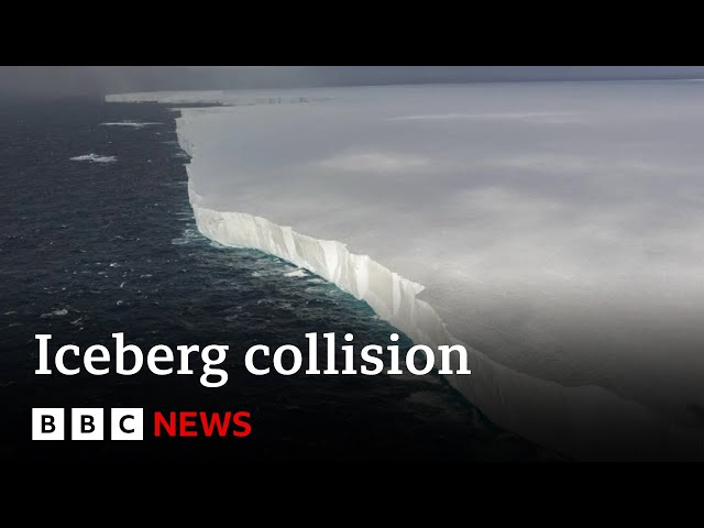 World's largest iceberg heading for British territory | BBC News