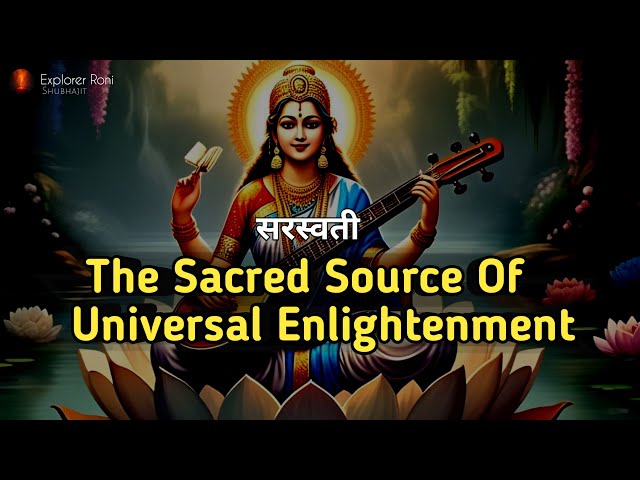 Ma Saraswati As The Sacred Source Of Universal Enlightenment || Divine Grace || Explorer Roni