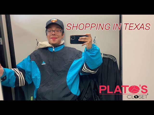 Shopping at Plato's Closet in Texas