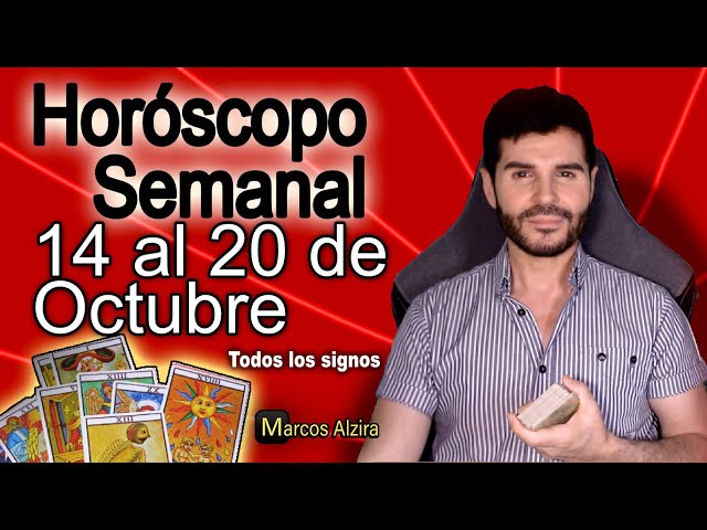 🟣Horóscopo semanal🟣 14 al 20 Octubre, todos los signos!