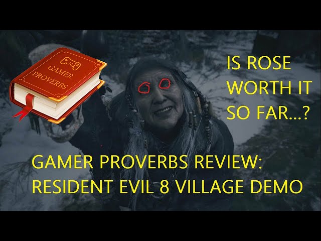 Resident Evil Village Demo REVIEW and COMMENTARY 4-17-21 #ResidentEvilVillage #Capcom #ResidentEvil