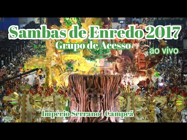 CD Sambas de Enredo 2017 | Grupo de Acesso  - Áudio ao vivo da Sapucaí