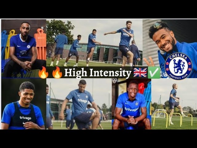 ✅🔥Chelsea Training Today! Aubameyang & Zakaria Missing😳, Fofana, Players Ready Against Westham