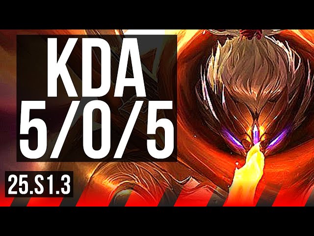 JAX vs YORICK (TOP) | 5/0/5 | KR Master | 25.S1.3