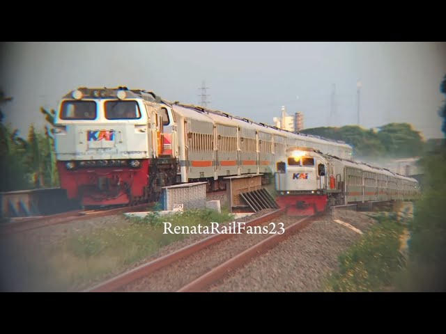 RAILROAD CROSSING || KERETA API NGEBUT ❗ || KOMPILASI KERETA API DI SIANG HARI