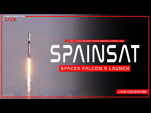 LIVE! SpaceX launches SpainSat NG1 aboard Falcon 9 from NASA KSC in Florida | SpainSat NG1