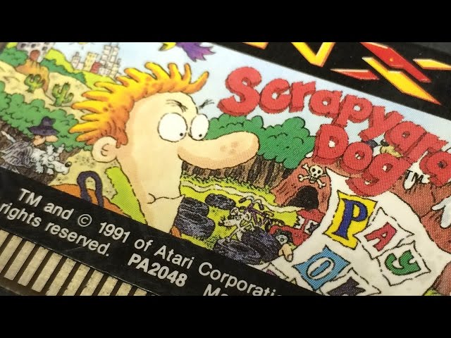 CGR Undertow - SCRAPYARD DOG review for Atari Lynx