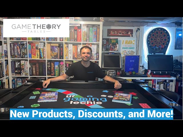 Game Theory Board Game Tables 2 Year Overview 2023 - Plus New Products, Discounts, and Kickstarter!