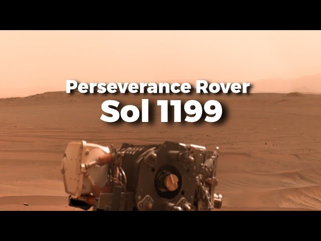 NASA Mars Rover Send Most Shocking Footage of Mars Sol 1199! Perseverance & Curiosity' Mars In 4K