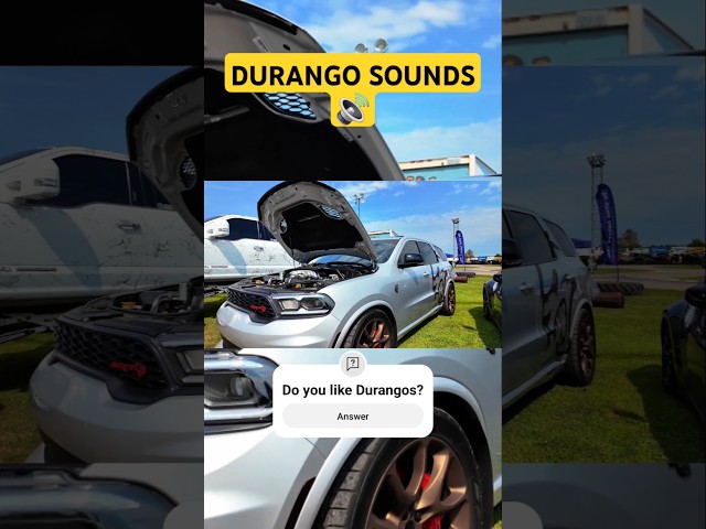 dodge durango exhaust sound