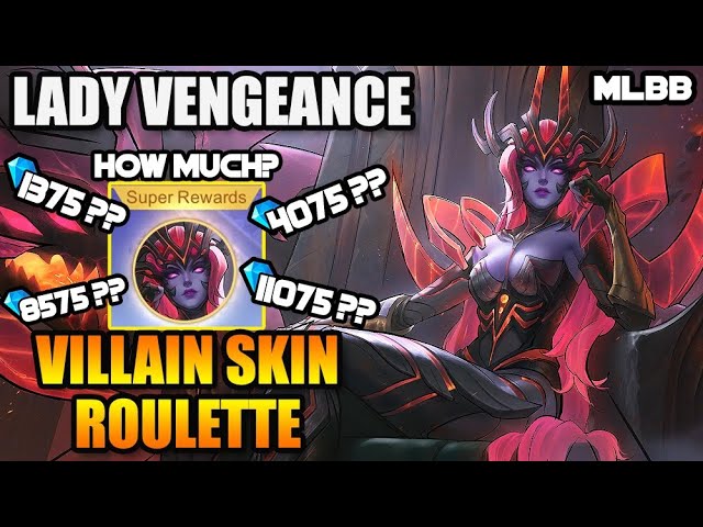 HOW MUCH IS SELENA'S VILLAIN SKIN - LADY VENGEANCE? - SUPER VILLAIN EVENT- MLBB WHAT’S NEW? VOL. 114