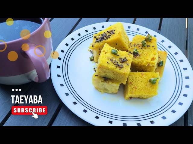 Soft and fluffy Khaman Dhokla