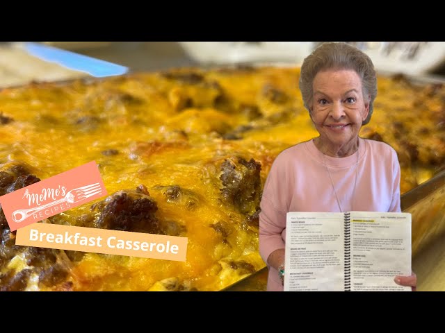 MeMe's Recipes | Breakfast Casserole