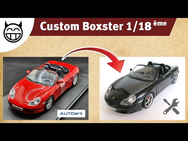 Boxster 986 - 1/18 custom replica [English Subtitles]